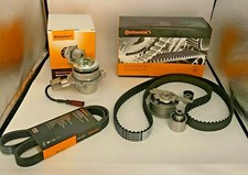KIT DISTRIBUZIONE POMPA  ACQUA CONTINENTAL VW GOLF 7 AUDI A3 Q2 Q3 1.6 2.0 TDI
