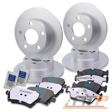 BREMSSCHEIBEN + BREMSBELÄGE VORNE HINTEN FÜR MITSUBISHI OUTLANDER 2 PEUGEOT 4007