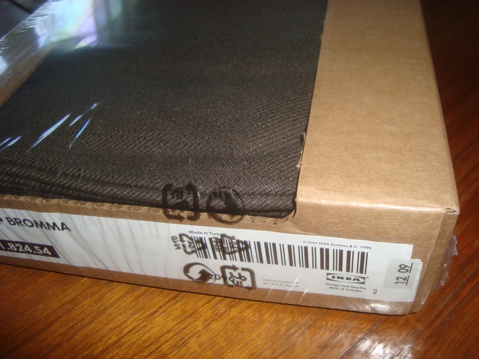 FUNDA IKEA para reposapiés EKTORP con funda de almacenamiento Svanby Brown 901.824.54 NUEVA Foto 2 de 4