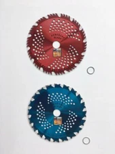 2pk-8"- HYBRID COMBO 20t-56t RENEGADE BLADE® Carbide Brush Cutter trimmer 203mm