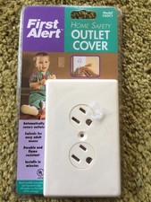 Lot Of 2 New First Alert Sure Lock Outlet Cover Model CSOC1 Child Safety