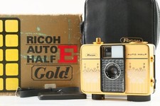 🚀🎁《MINT in BOX KING GOLD Only 1000 Units》Ricoh Auto Half E Film Camera JAPAN✈✈