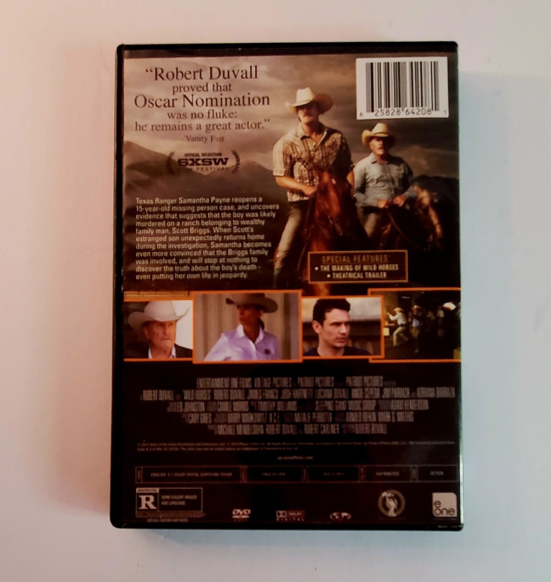 Wild Horses (2015) on DVD - Robert Duvall, James Franco, Josh