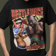 Retro Beetlejuice Lester Green T Shirt, Funny Classic 90s Graphic Tee, Unisex, V