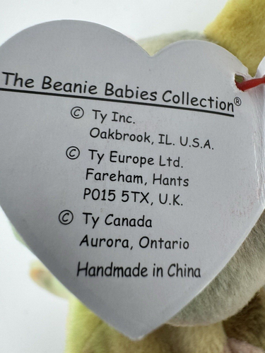 Ty Beanie Baby: Peace Bear 1996 - Multicolor errors and stamp - Picture 4 of 9