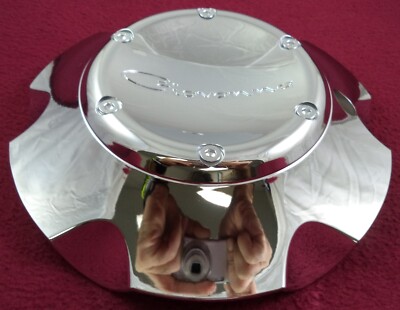 Giovanna Anzio Wheels Chrome Custom Wheel Center Cap # 99-2066 (1)