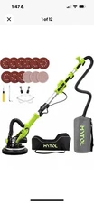 MYTOL Drywall Sander, 7.2A Electric Drywall Sander with Vacuum Dust Collectio...