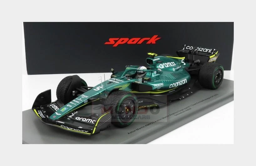 1:18 SPARK Aston Martin F1 Amr22 #5 Emilia Romagna 2022 Vettel +