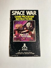 Space War Atari 2600 Manual Only