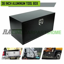 36"Steel Underbody Truck Tool Box w/ T-Handle Lock For Pick up Storage Organizer
