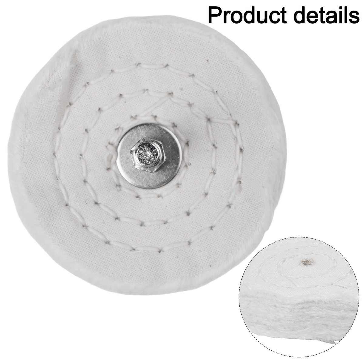 Utoolmart Polierscheiben Baumwolle - 4 Zoll Polieraufsätze Für Metall