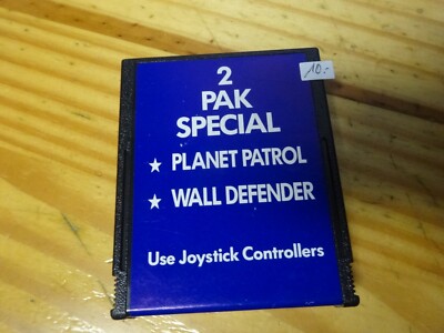 Atari 2600 2 Pak Special Planet Patrol + Wall Defender Nur Modul