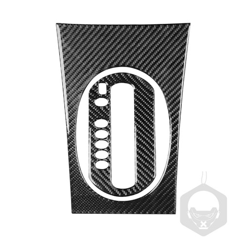 2Pcs Real Carbon Fiber Console Gear Shift Panel Cover Trim For Honda Civic 01-05 - Picture 2 of 22