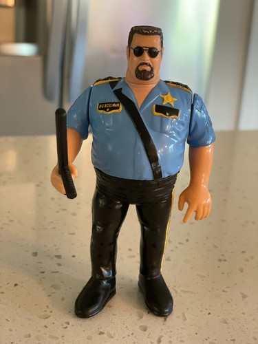 Big Bossman WWF Hasbro series 1 w/original accesso...
