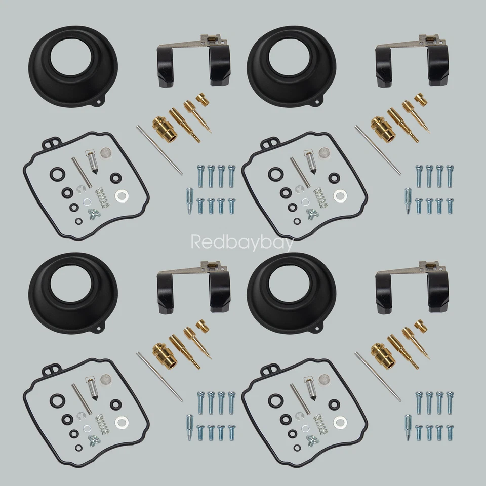2XCarburetor Repair Kit Diaphragm Float FOR Yamaha XJ600S SECA II 92-98 XVS650AT - Imagem 2 de 4