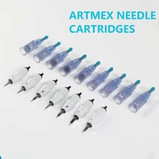 100/50pcs Artmex Cartridge fit V3 V6 V8 V9 V11 PMU Tattoo Eyebrows Eyeline Lips