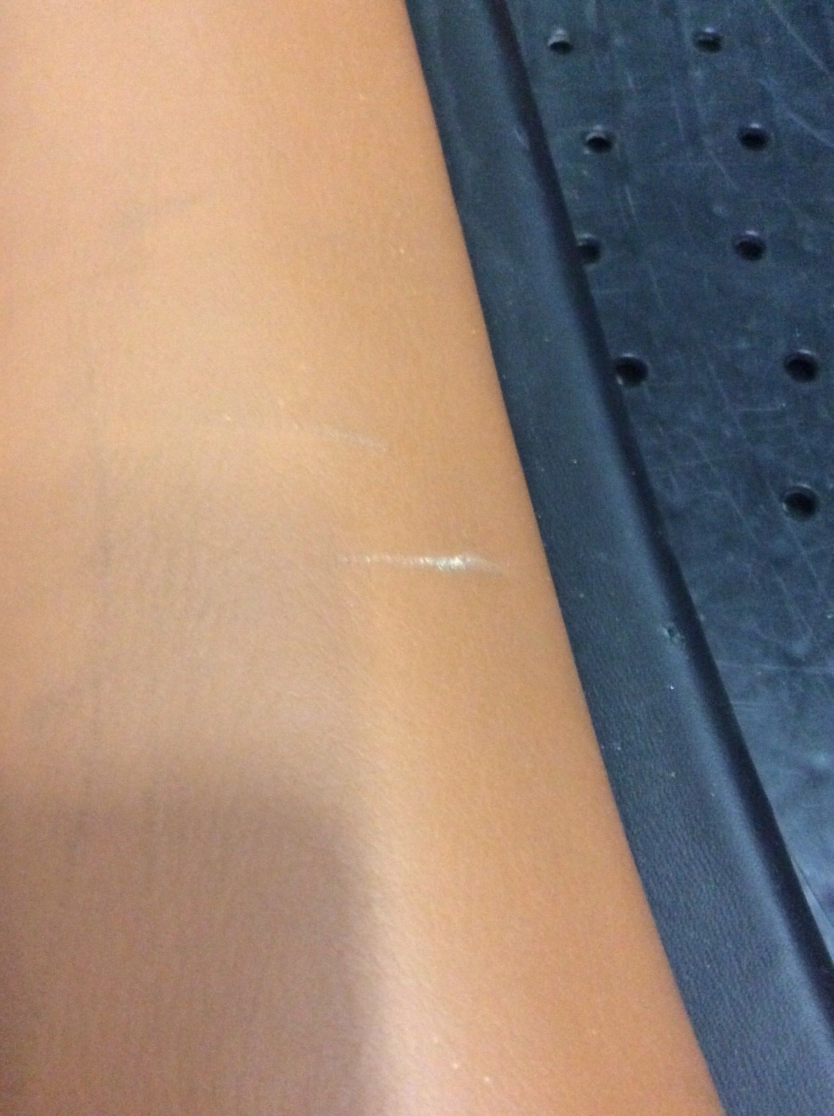 Ferrari 550 575 - LH Left 575M Roof Pillar Rear Leather Interior Panel Cover