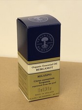 NEAL'S YARD 100% Pure BERGAMOT Essential Oil 10ml. BRAND NEW.