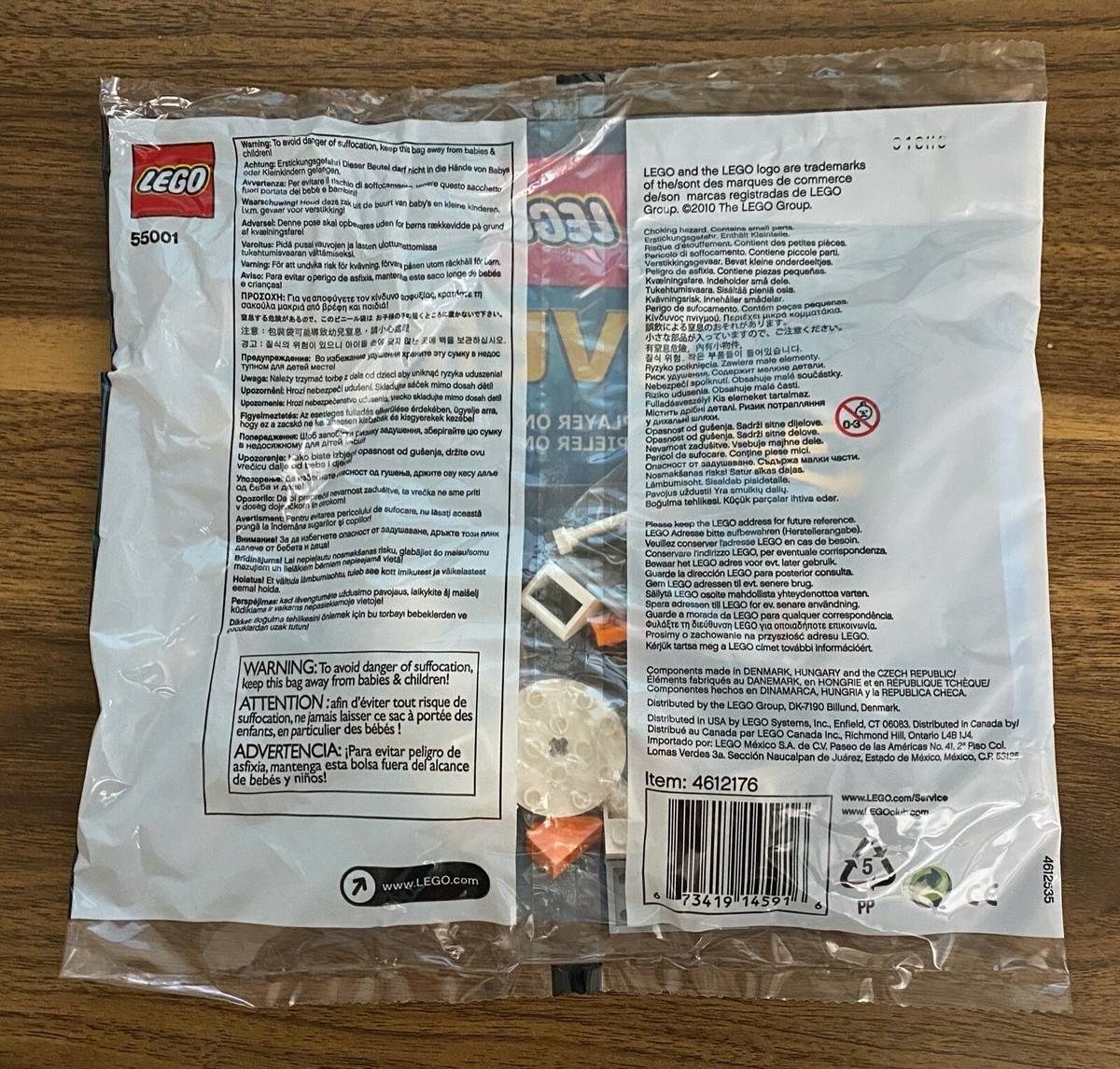 NEW* Lego Universe 55001 ROCKET Polybag Promotional Vintage