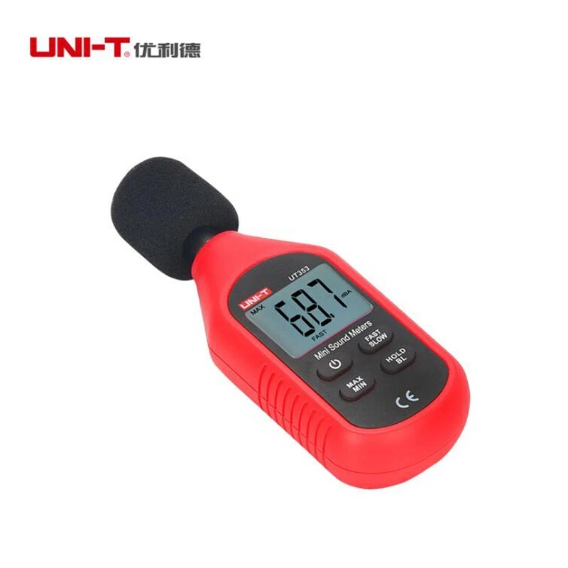 UNI-T UT353 Mini Digital Sound Level Meter Noise Meter Decibel Monitor 30~130dB - Image 4 of 4