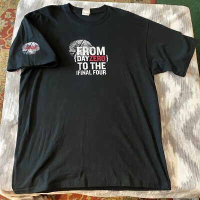 VTG Coke Zero Promo NCAA Final Four  T-Shirt Size XL Black 2006 Basketball Rare