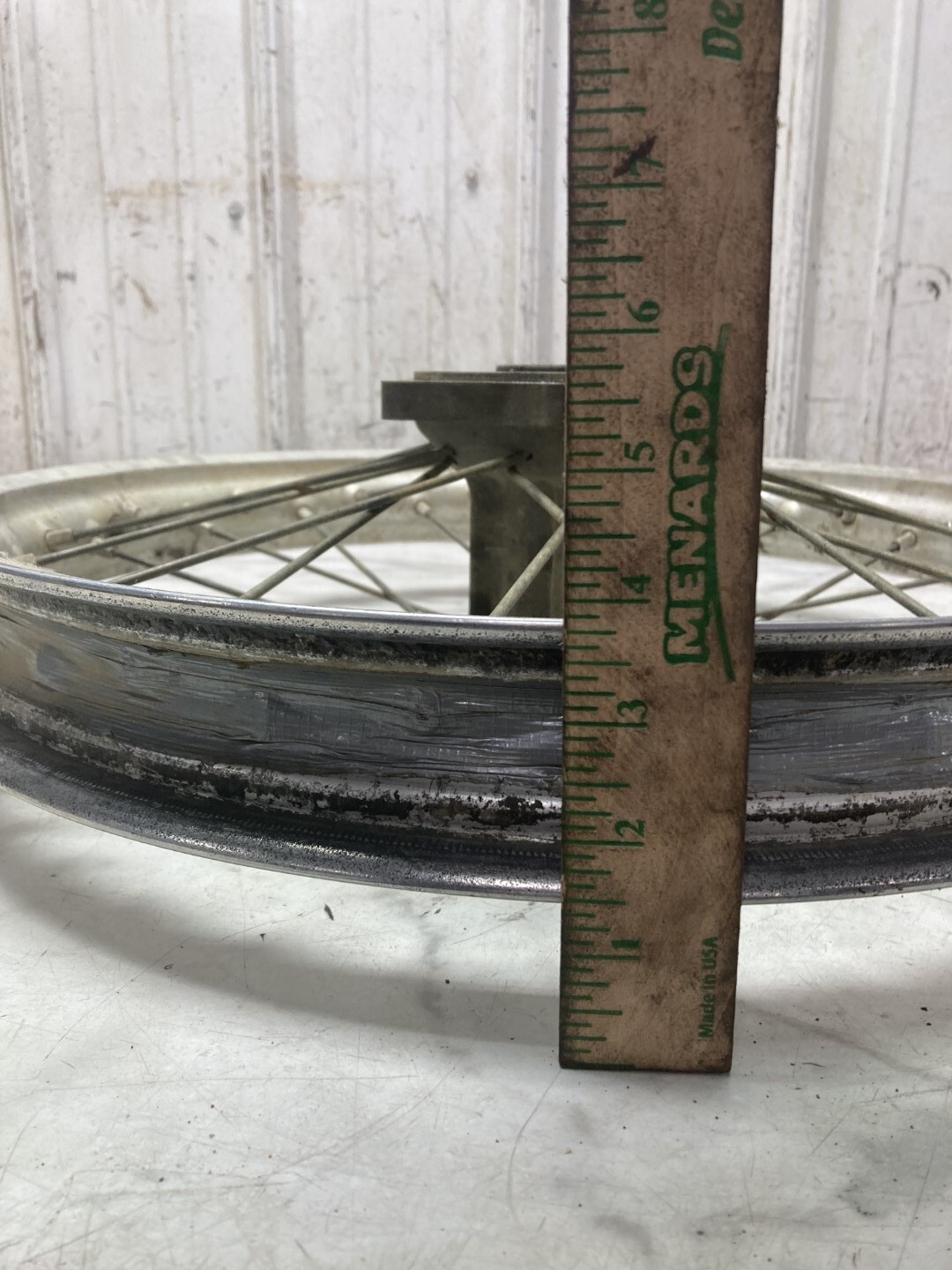 92 Suzuki RM 125 RM125 rear back wheel rim straight eBay