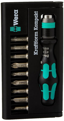 - 5056653001 KK 10 Compact Bitholder and Bit Set, 10-Piece