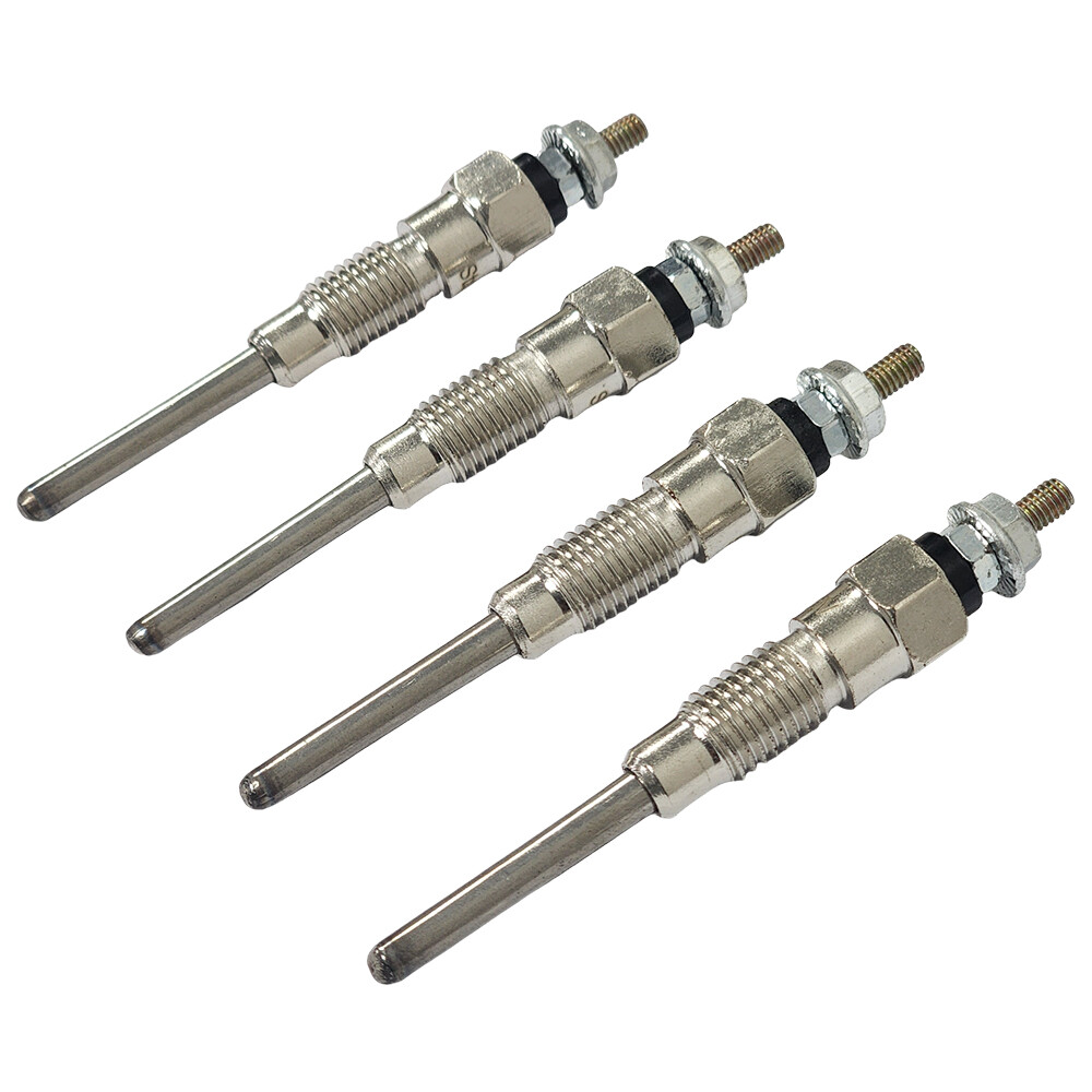 4X Glow Plug 19077-65512 For Kubota V2003 V2203 V2403 Diesel Engine Parts