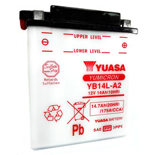 BATTERIA YUASA YB14L-A2 12 V 14 AH APRILIA PEGASO 650 1992 1993 1994 1995 1996