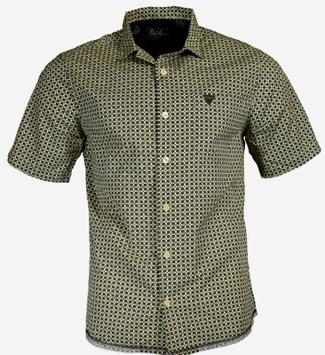 Men's Shirt Button Down ''Eugene'' Casual Shirt-Size Small & Medium-NWT-Org $45.50