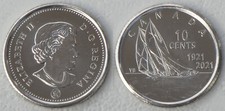 Canada/Canada 10 Cent Moneta commemorativa 2021 Saver Bluenose Km#3083 non