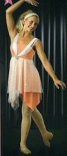 Adult XL Lyrical Dance Dress Costume Summer Breeze