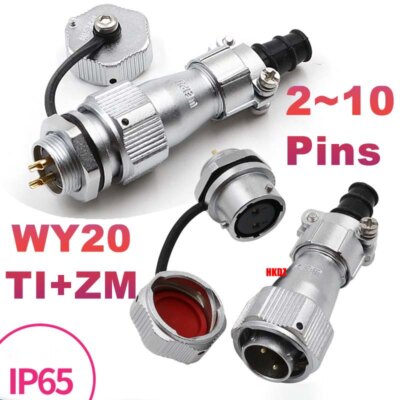 WY16 Luftfahrt Stecker Buchse Wasserdich Steckverbinder Anschlusstecker 2~10 Pin