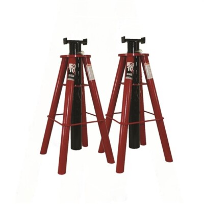 AFF - Jack Stands - 10 Ton Capacity - Pin Style - High Lift - Pair INT3310B New!