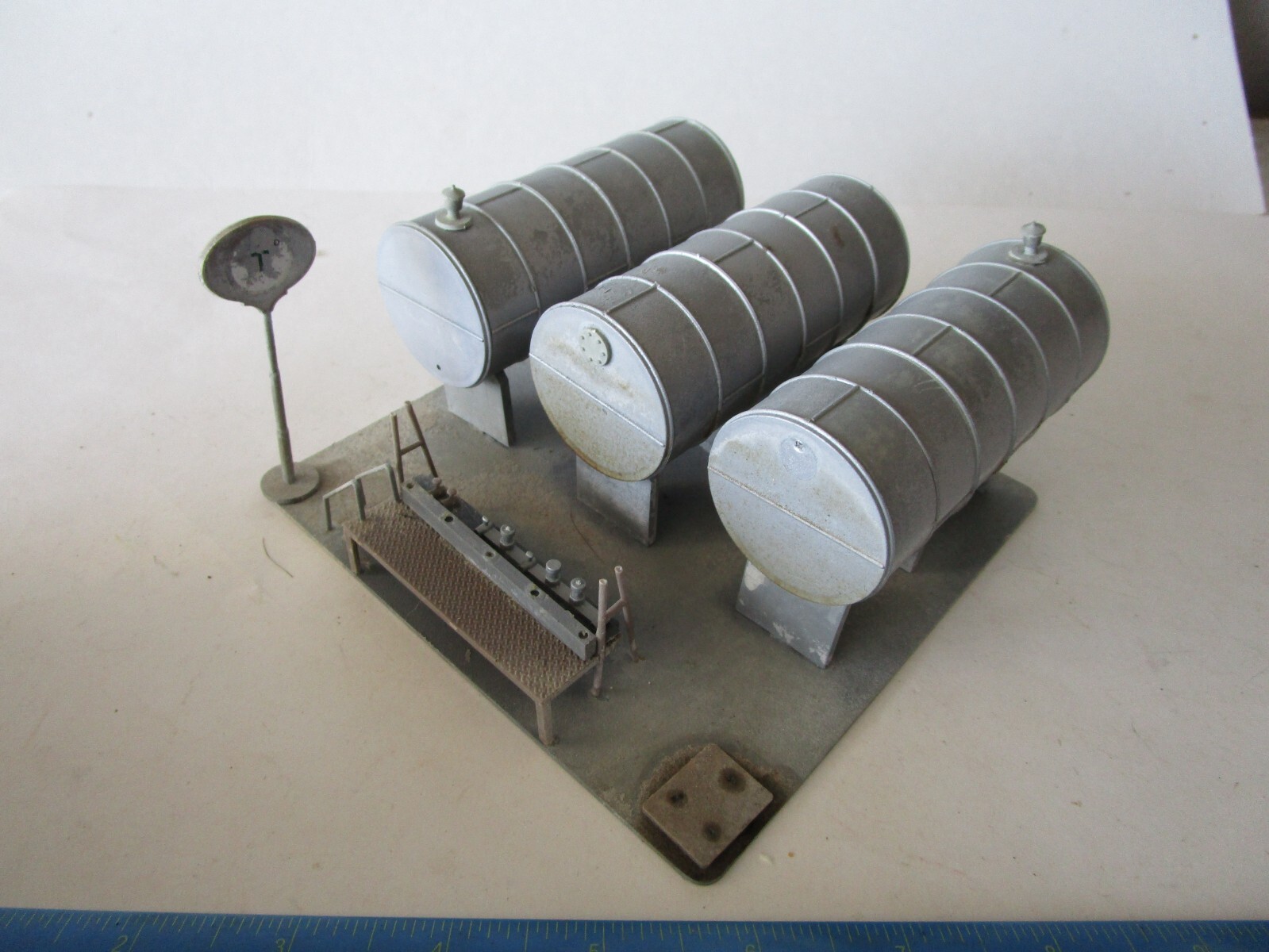 Vintage Built HO 1/87 Industrial Building For Train Layout eBay