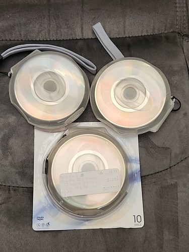 Merax Vintage Mini DVD-R 3 Packs with Case and BONUS