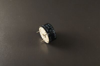 4A12038H03 Raycom Coil Transformer Cylindrical 3 Pin Rev C 19.5mm D x 9.1mm H