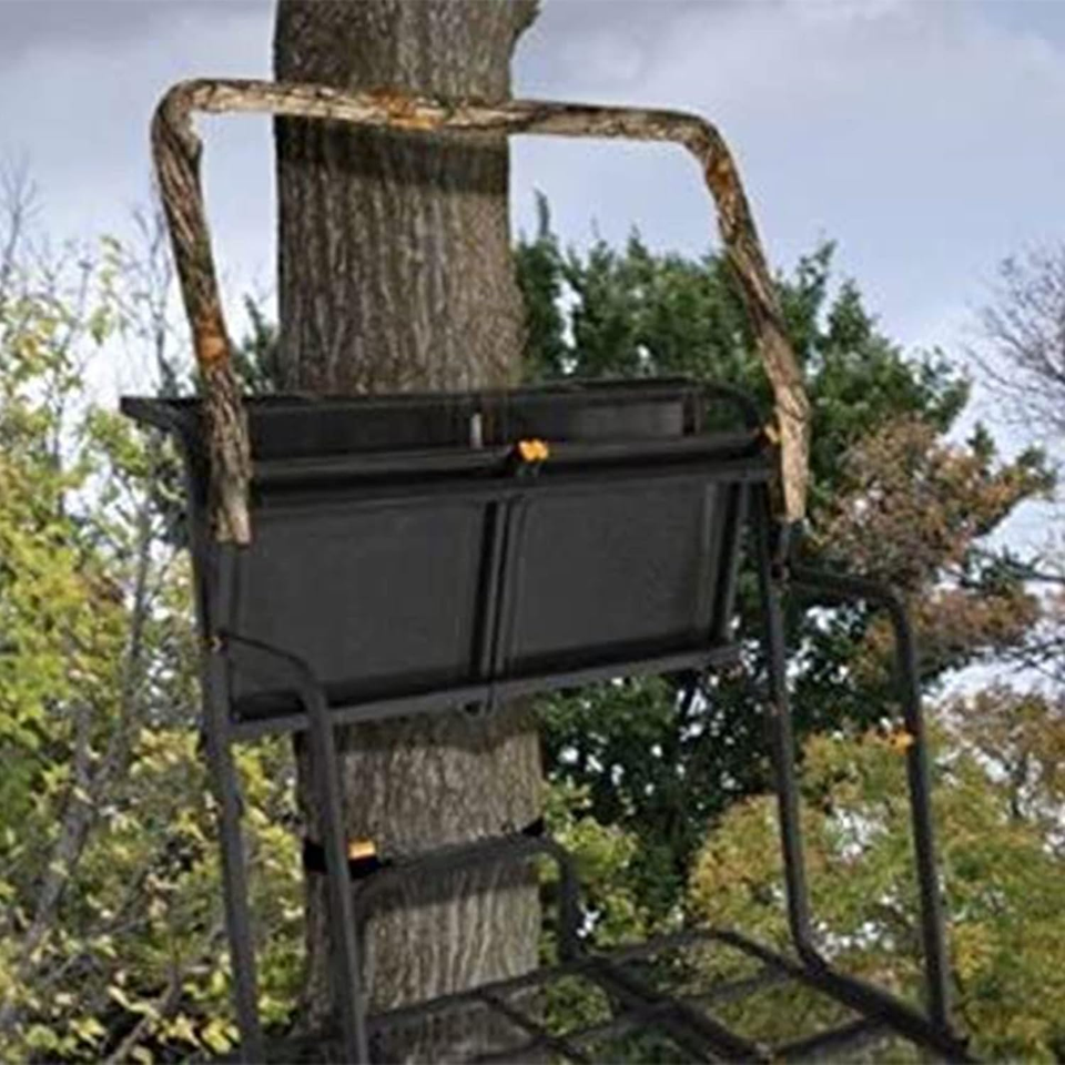 Muddy Partner Ladder Stand 17' Height Durable WeatherResistant