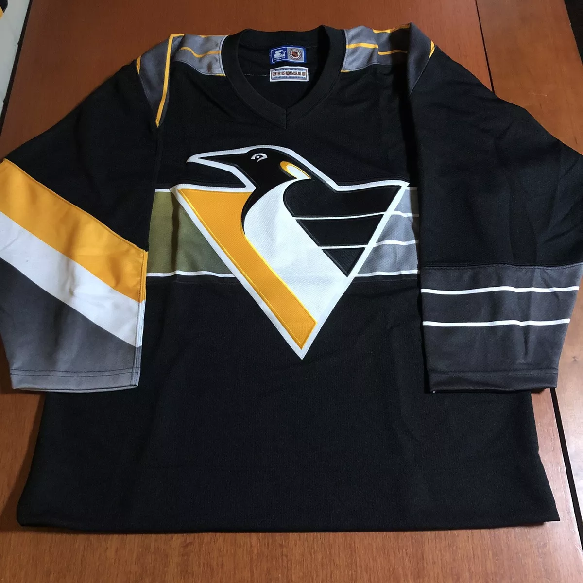 Looking for some more info about this Blue Robo-Penguin jersey for my  personal knowledge. Also, I'd like to sell it. : r/hockeyjerseys