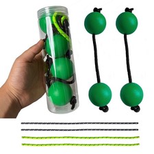 Authentic Asalato African Shaker Set 2 Pairs with Extra Strings and Shaker ...