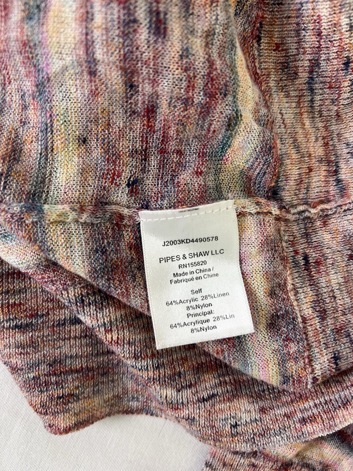 Veronica Beard “Henderson Pullover Multi” Top Lin… - image 6