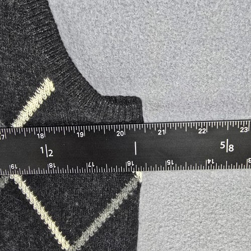 Vintage Cashmere J.&D. McGeorge Ltd. Vest Men's 40 Crafted in Scotland VTG Prep - Picture 7 of 11