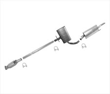 Exhaust System For Volkswagen Cabrio 2.0l Aba Engine Code 1996-2002