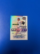 2024 Panini Prospect Edition - Trey Yesavage #130 Silver Prizm Signatures 