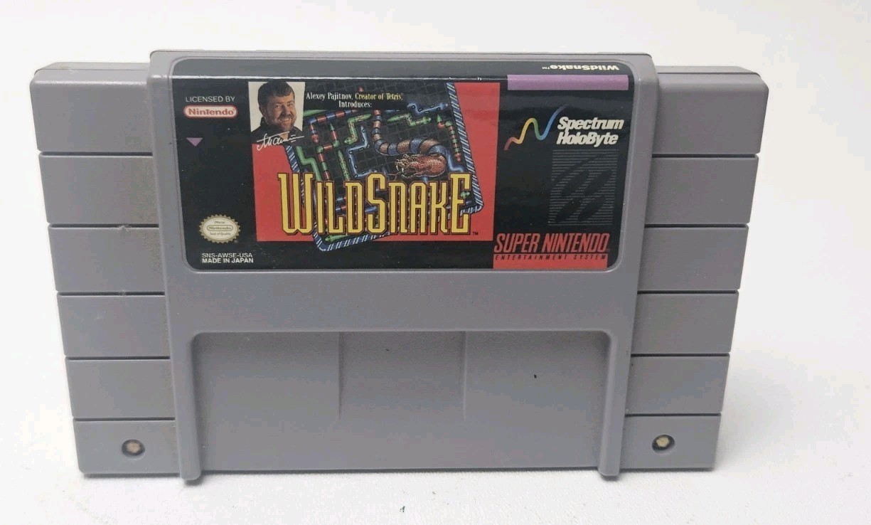 WildSnake SNES (Super Nintendo) Cartridge Only 