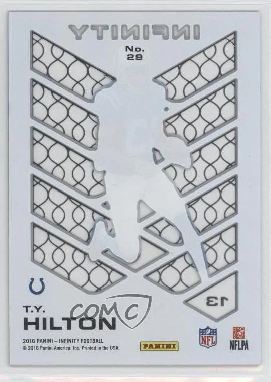 2016 Panini Infinity TY Hilton #29 - Image 2 of 2