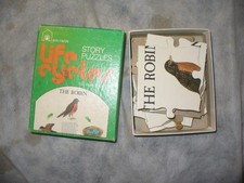 edu-cards Life Cycles Story Puzzles The Robin