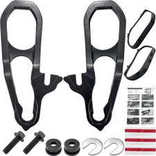 Front Left Right Heavy Duty Tow Hooks 82215268ab For 2019-2024 Dodge Ram 1500 Front Left Right Heavy Duty Tow Hooks 82215268ab For 2019-2024 Dodge Ram 1500