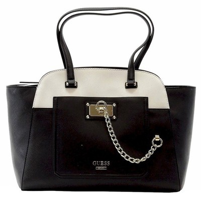 Guess Women's Forget Me Not Black Privy Tote Handbag