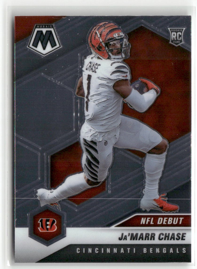 2021 Panini Mosaic #247 Ja'Marr Chase RC ROOKIE